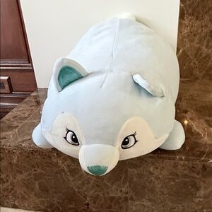 Squishmallows Blue and White Plush